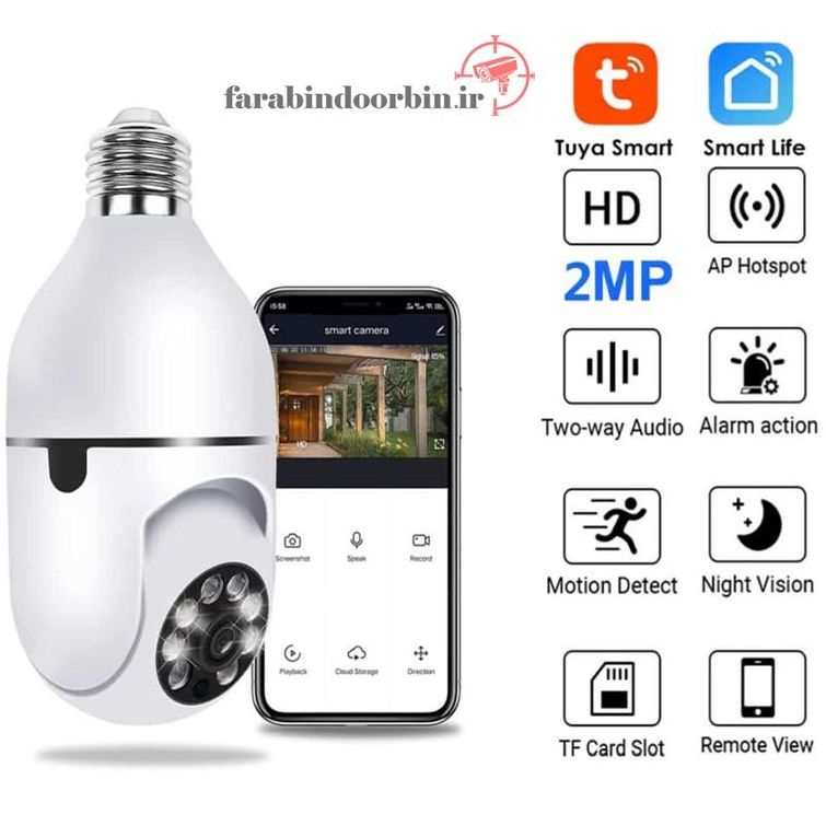 دوربین لامپی ۳۶۰ درجه