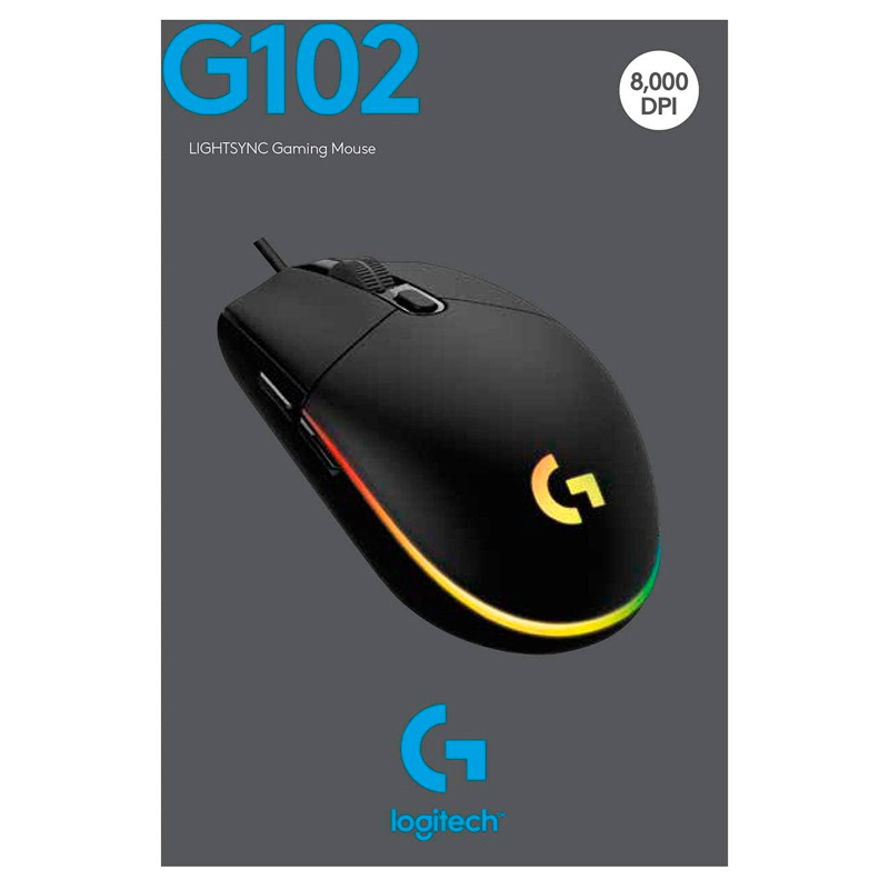 موس گیمینگ لاجیتک G102 Lightsync