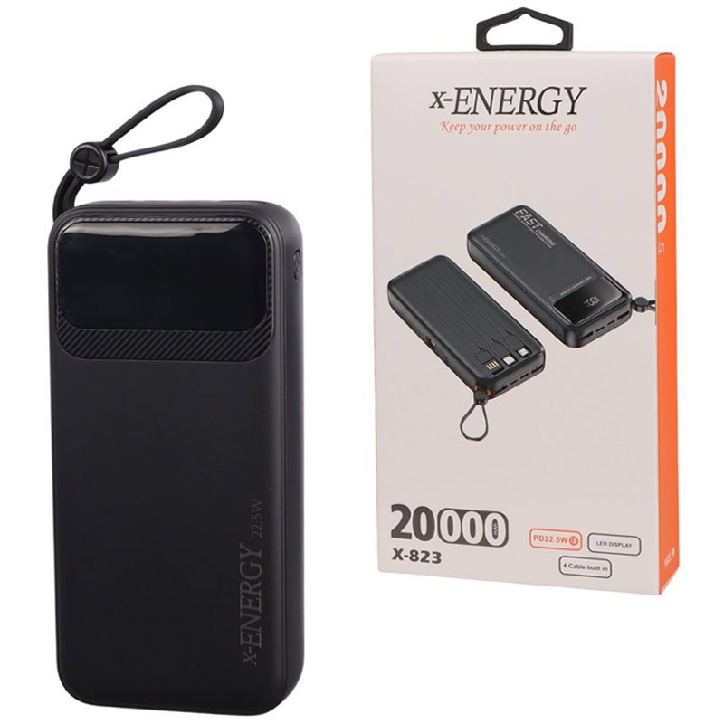 پاوربانک ایکس انرژی مدل X-823 22.5W ظرفیت 20000 میلی آمپر ساعت